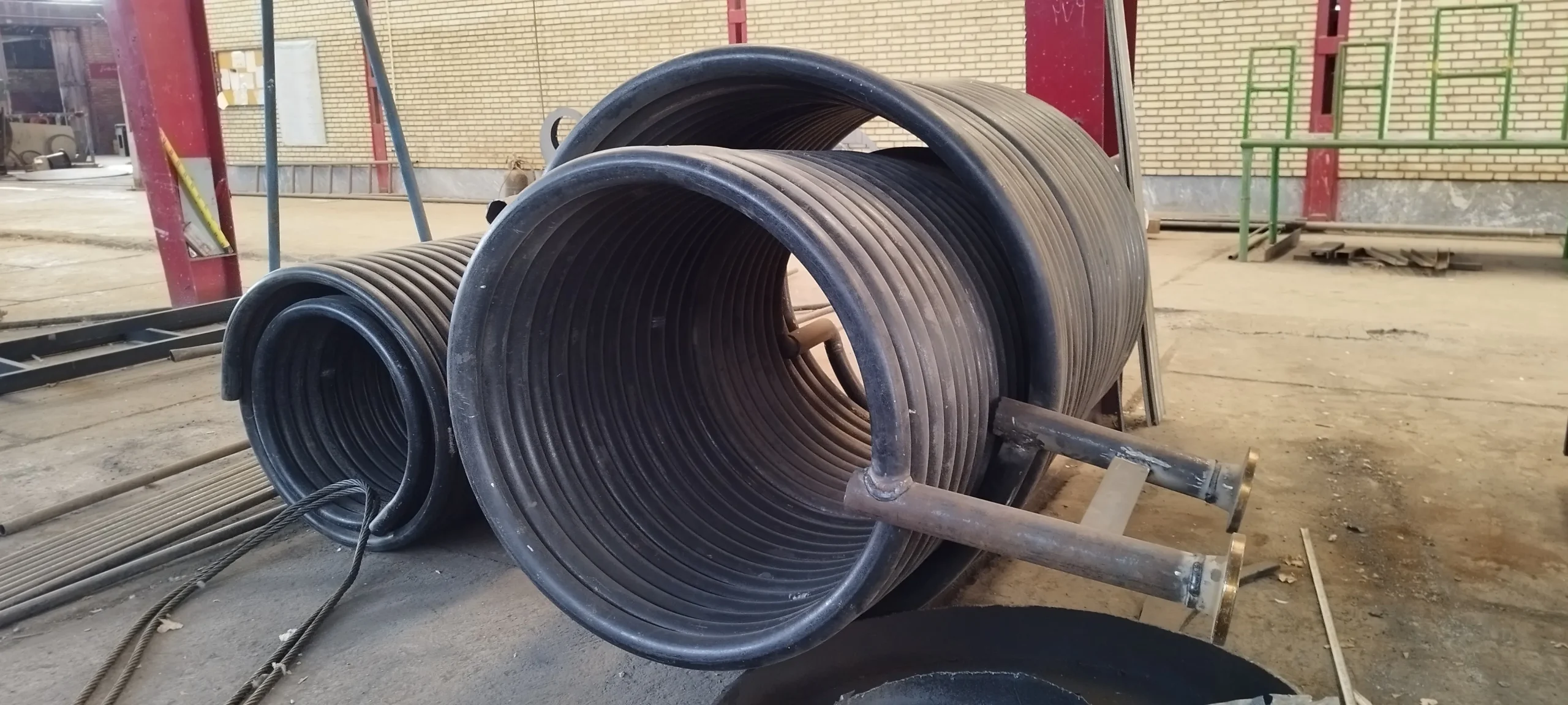 گالری 38 مراحل ساخت بویلر روغن داغ