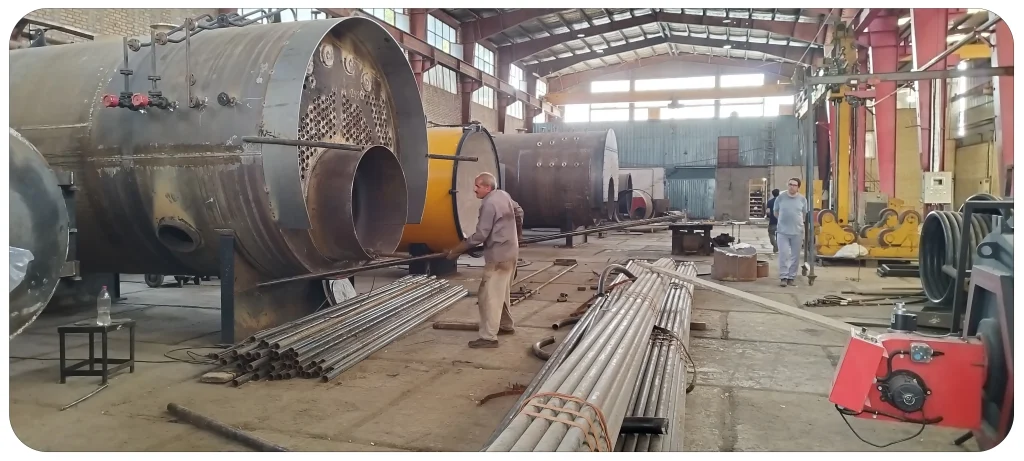 ساخت دیگ بخار 3 مراحل ساخت دیگ بخار