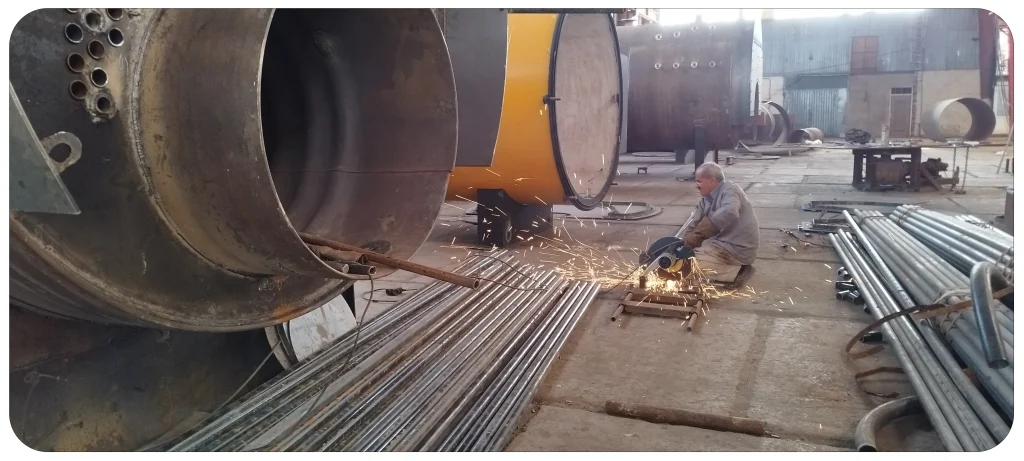 ساخت دیگ بخار 2 مراحل ساخت دیگ بخار