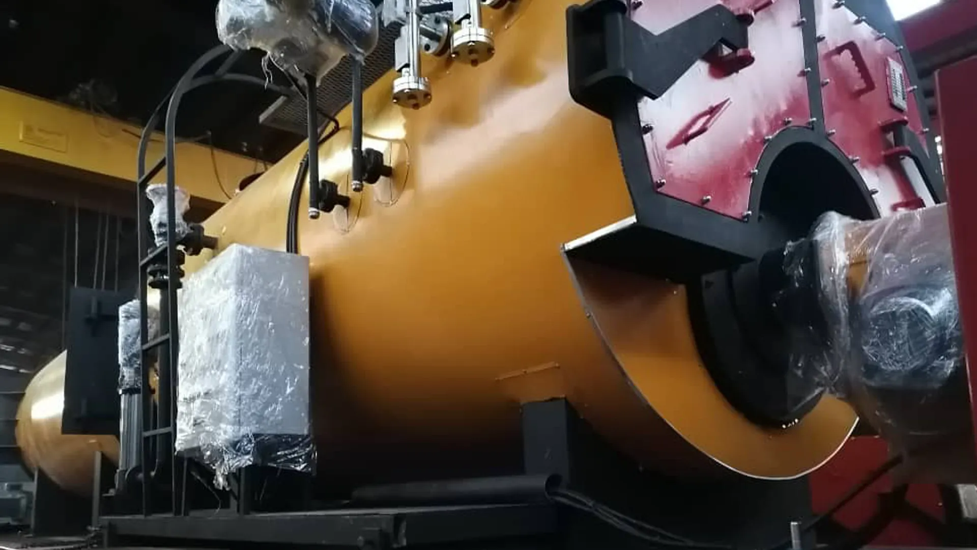 ارسال دیگ بخار 3 تن به بغداد