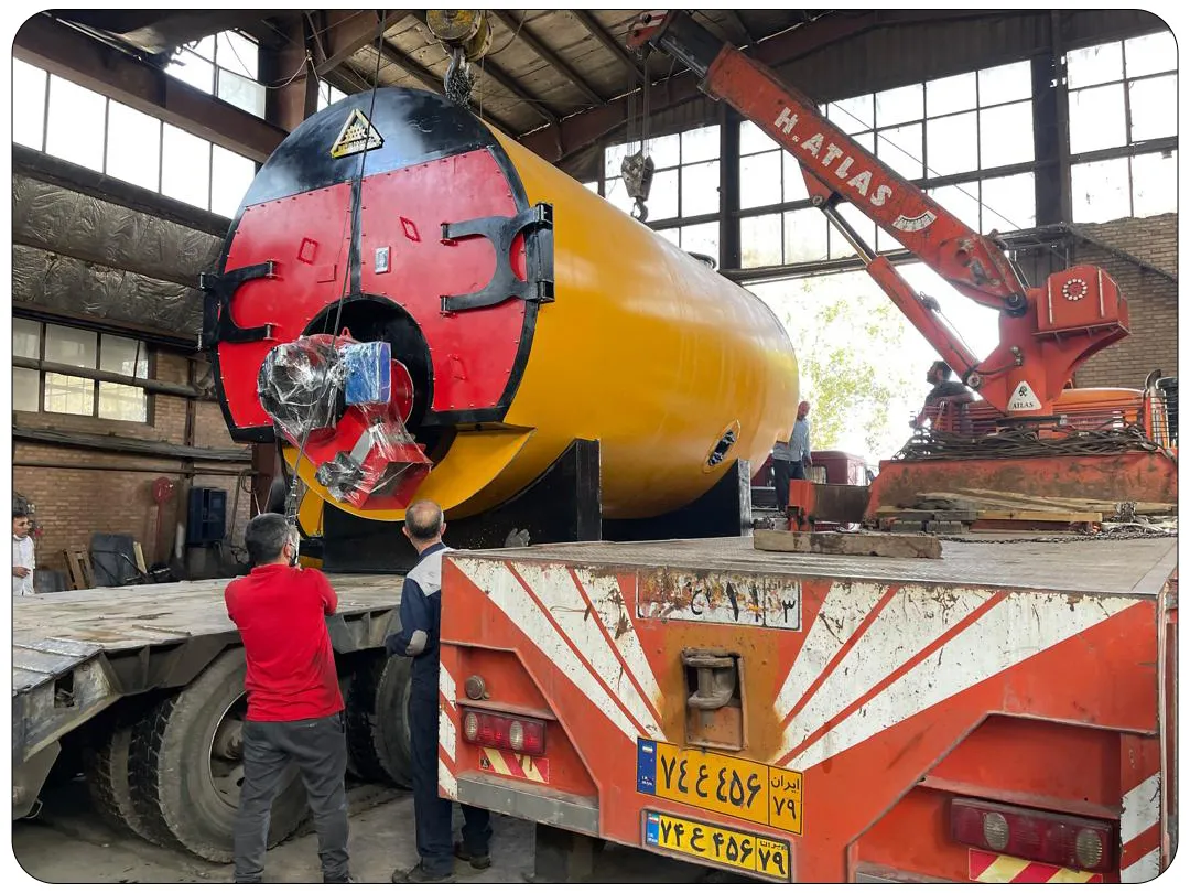 دیگ بخار 5 تن ارسال اصفهان